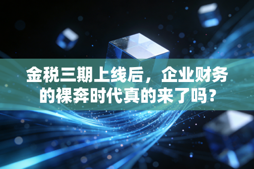金税三期上线后，企业财务的裸奔时代真的来了吗？