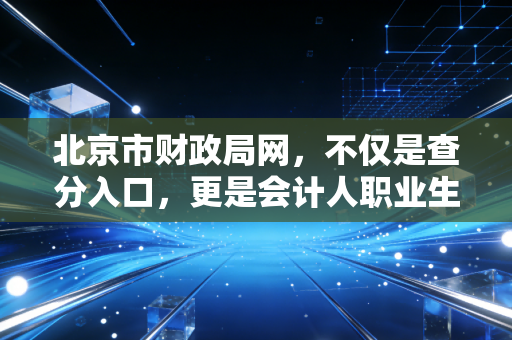 详细阅读:北京市财政局网,不仅是查分入口,更是会计人职业生涯的隐形导师 北京市财政局网,不仅是查分入口,更是会计人职业生涯的隐形导师