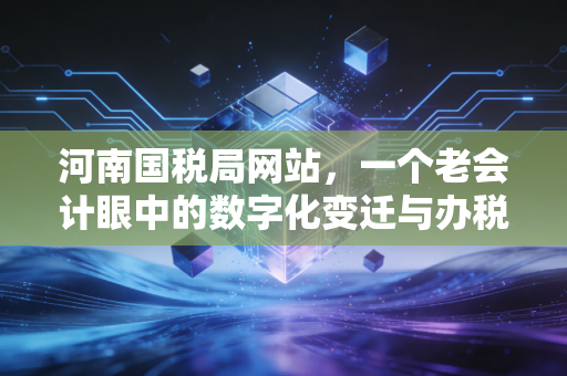 河南国税局网站，一个老会计眼中的数字化变迁与办税智慧