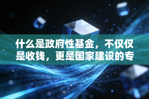 什么是政府性基金，不仅仅是收钱，更是国家建设的专项存折