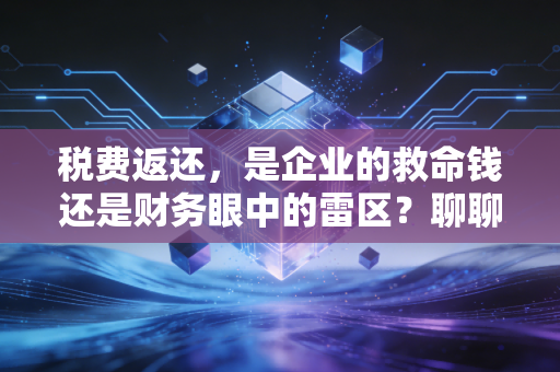 税费返还，是企业的救命钱还是财务眼中的雷区？聊聊那些不得不说的账务处理与合规故事