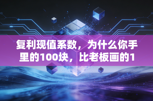 复利现值系数，为什么你手里的100块，比老板画的1000块大饼更值钱？