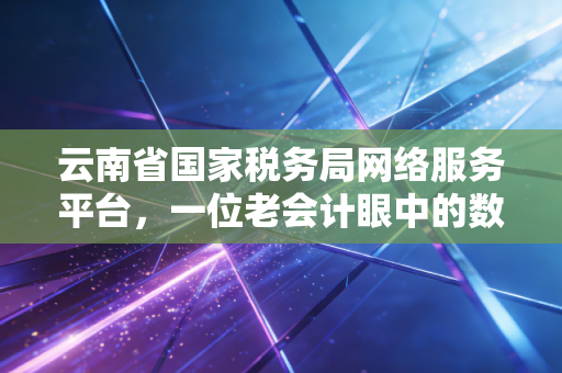 云南省国家税务局网络服务平台,一位老会计眼中的数字化税务变迁与实操心得