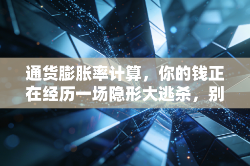 通货膨胀率计算，你的钱正在经历一场隐形大逃杀，别再做那个懵懂的旁观者