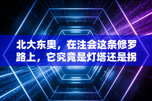北大东奥,在注会这条修罗路上,它究竟是灯塔还是拐杖?
