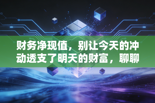 财务净现值,别让今天的冲动透支了明天的财富,聊聊那个让老板和投资人都失眠的指标