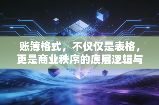 账簿格式，不仅仅是表格，更是商业秩序的底层逻辑与人性博弈