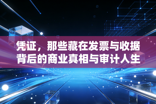 凭证,那些藏在发票与收据背后的商业真相与审计人生