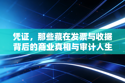 凭证,那些藏在发票与收据背后的商业真相与审计人生