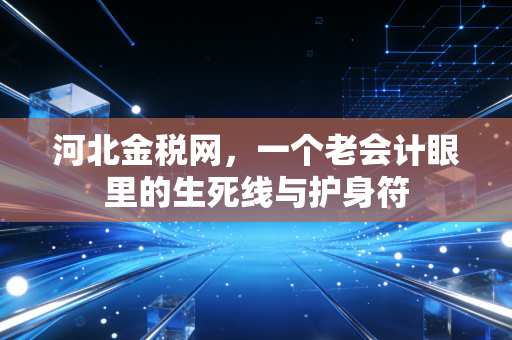 河北金税网，一个老会计眼里的生死线与护身符