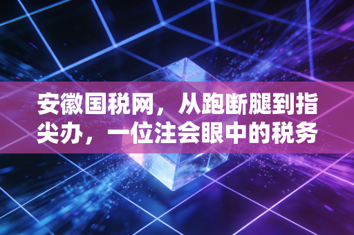 安徽国税网,从跑断腿到指尖办,一位注会眼中的税务数字化变迁