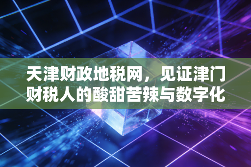 天津财政地税网，见证津门财税人的酸甜苦辣与数字化变迁