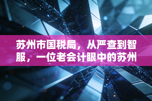 苏州市国税局，从严查到智服，一位老会计眼中的苏州税务变迁与生存智慧