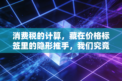 消费税的计算，藏在价格标签里的隐形推手，我们究竟交了多少？