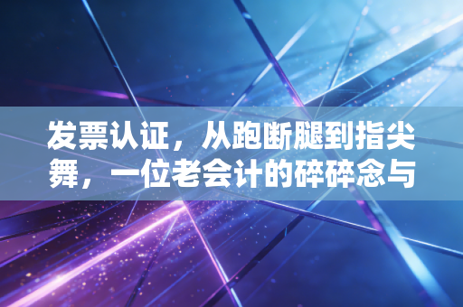 发票认证，从跑断腿到指尖舞，一位老会计的碎碎念与深度思考