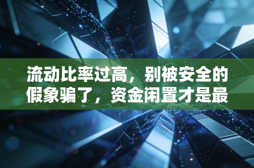 流动比率过高，别被安全的假象骗了，资金闲置才是最大的隐形杀手