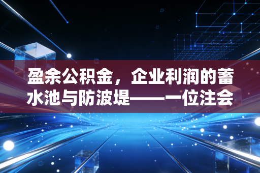盈余公积金，企业利润的蓄水池与防波堤——一位注会眼中的企业稳健之道
