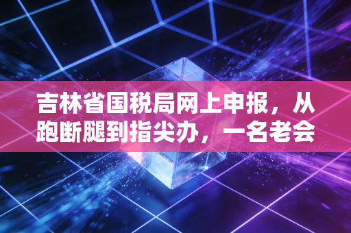 吉林省国税局网上申报，从跑断腿到指尖办，一名老会计的实战心法