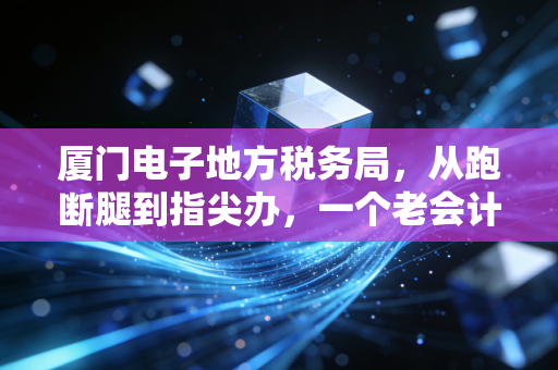 厦门电子地方税务局，从跑断腿到指尖办，一个老会计眼中的税务数字化变迁
