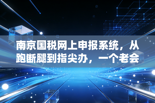 南京国税网上申报系统，从跑断腿到指尖办，一个老会计眼中的十年变迁与实操心得