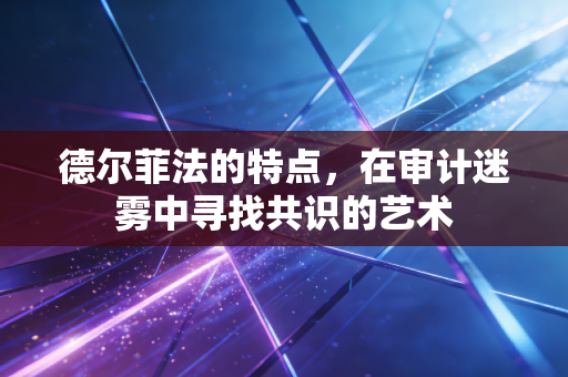 德尔菲法的特点,在审计迷雾中寻找共识的艺术