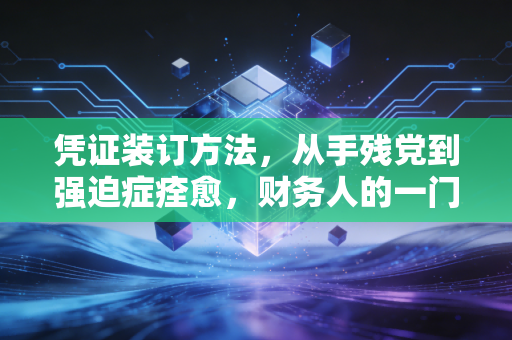 凭证装订方法,从手残党到强迫症痊愈,财务人的一门必修艺术