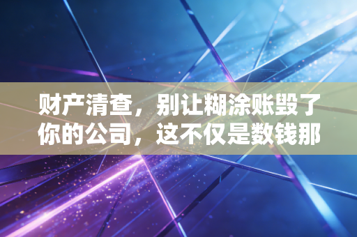 财产清查,别让糊涂账毁了你的公司,这不仅是数钱那么简单