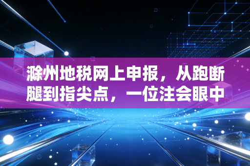 滁州地税网上申报，从跑断腿到指尖点，一位注会眼中的税务数字化变迁