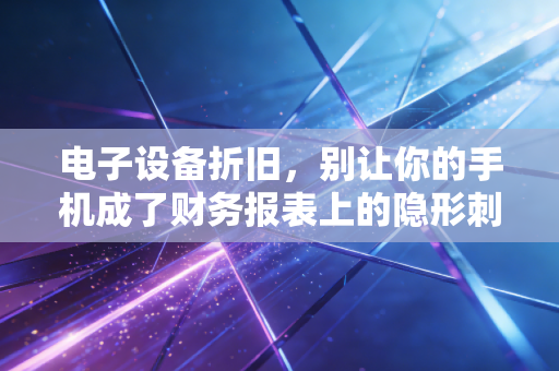 电子设备折旧,别让你的手机成了财务报表上的隐形刺客