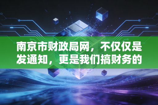 南京市财政局网，不仅仅是发通知，更是我们搞财务的生存指南