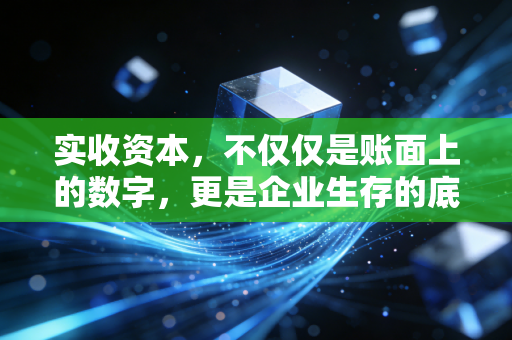 实收资本，不仅仅是账面上的数字，更是企业生存的底气