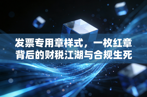 发票专用章样式,一枚红章背后的财税江湖与合规生死线