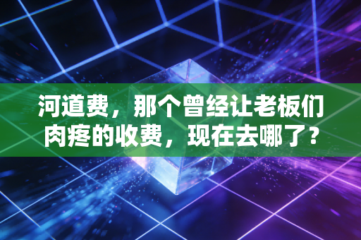 河道费，那个曾经让老板们肉疼的收费，现在去哪了？