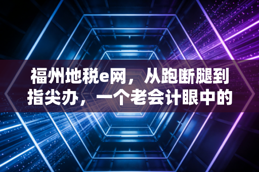 福州地税e网，从跑断腿到指尖办，一个老会计眼中的十年税务变迁