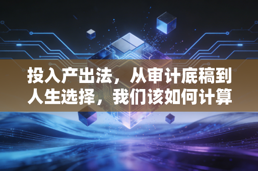 投入产出法,从审计底稿到人生选择,我们该如何计算得失?