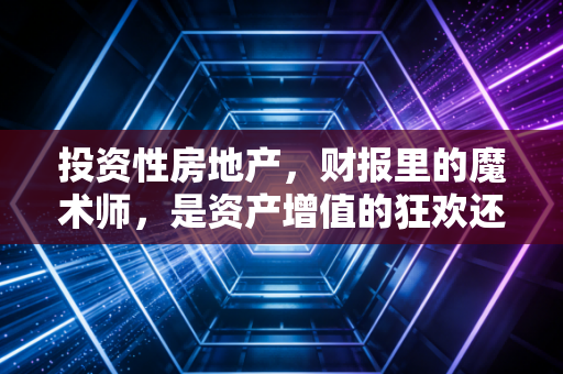 投资性房地产,财报里的魔术师,是资产增值的狂欢还是虚胖的陷阱?