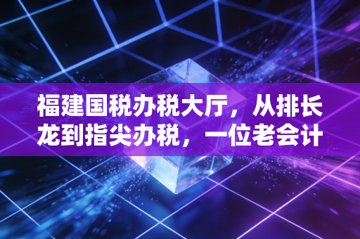 福建国税办税大厅,从排长龙到指尖办税,一位老会计眼中的十年变迁与温情时刻