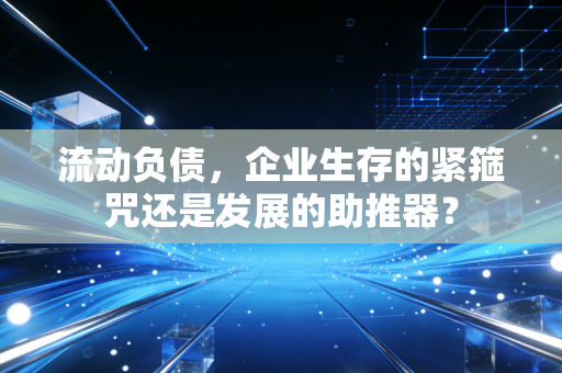 流动负债，企业生存的紧箍咒还是发展的助推器？