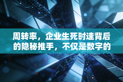 周转率,企业生死时速背后的隐秘推手,不仅是数字的游戏