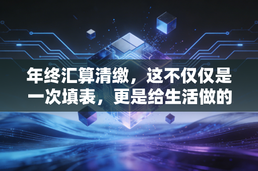 年终汇算清缴，这不仅仅是一次填表，更是给生活做的一次深度财务体检