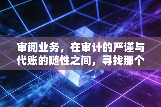 审阅业务,在审计的严谨与代账的随性之间,寻找那个完美的平衡点