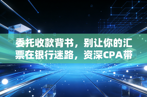 委托收款背书,别让你的汇票在银行迷路,资深CPA带你读懂票据背后的权利博弈