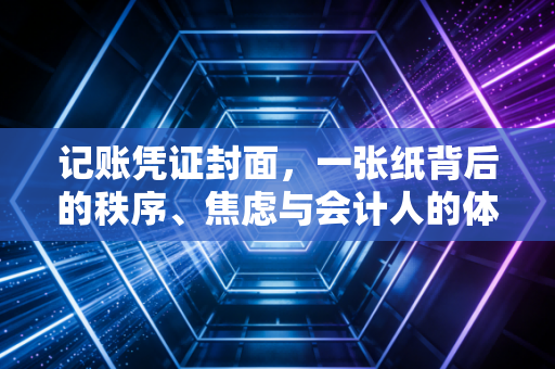 记账凭证封面，一张纸背后的秩序、焦虑与会计人的体面