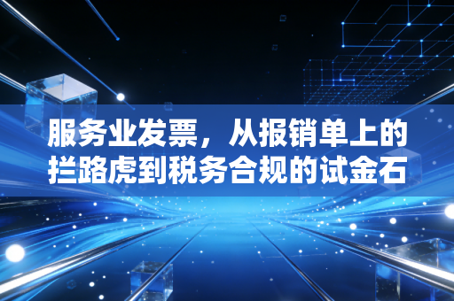 服务业发票,从报销单上的拦路虎到税务合规的试金石