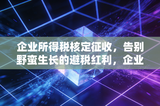 企业所得税核定征收,告别野蛮生长的避税红利,企业如何平稳落地?