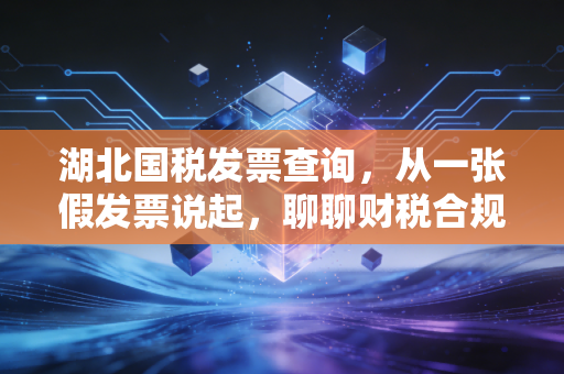湖北国税发票查询，从一张假发票说起，聊聊财税合规的那些事儿
