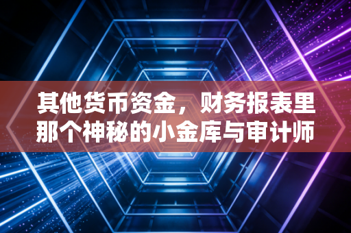 其他货币资金，财务报表里那个神秘的小金库与审计师的猫鼠游戏