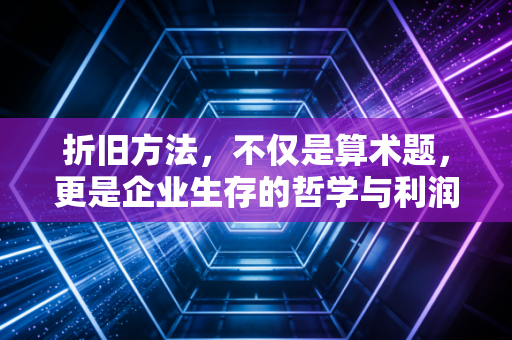 折旧方法，不仅是算术题，更是企业生存的哲学与利润的时间机器