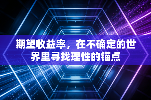 期望收益率，在不确定的世界里寻找理性的锚点