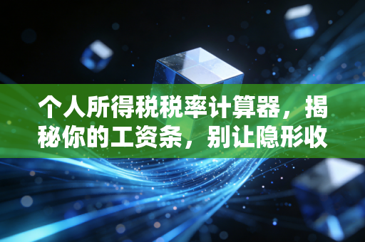 个人所得税税率计算器,揭秘你的工资条,别让隐形收入溜走